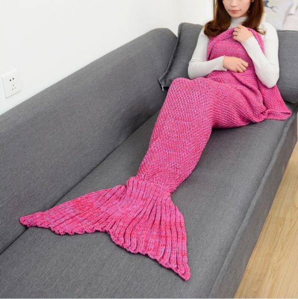 Mermaid Tail Blanket 6