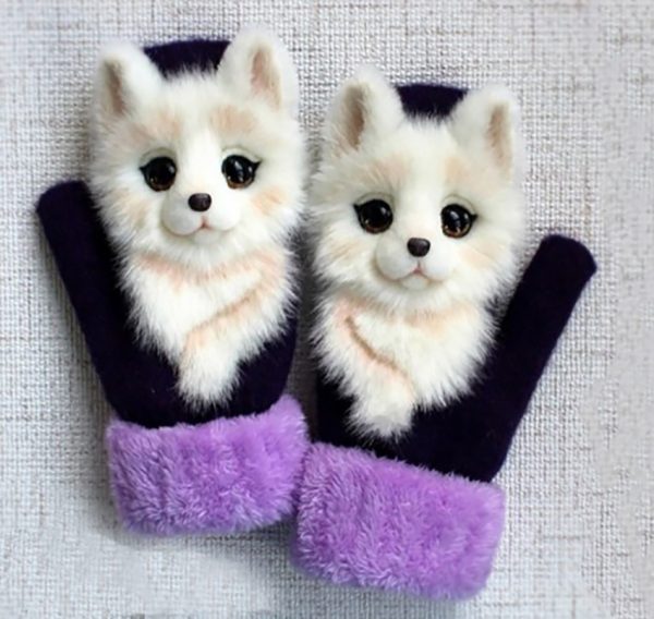 Cute animal gloves 7