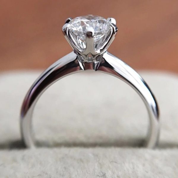 Moissanite diamond Ring 3