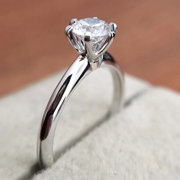 Moissanite diamond Ring 5