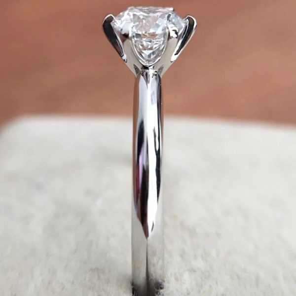 Moissanite diamond Ring 4